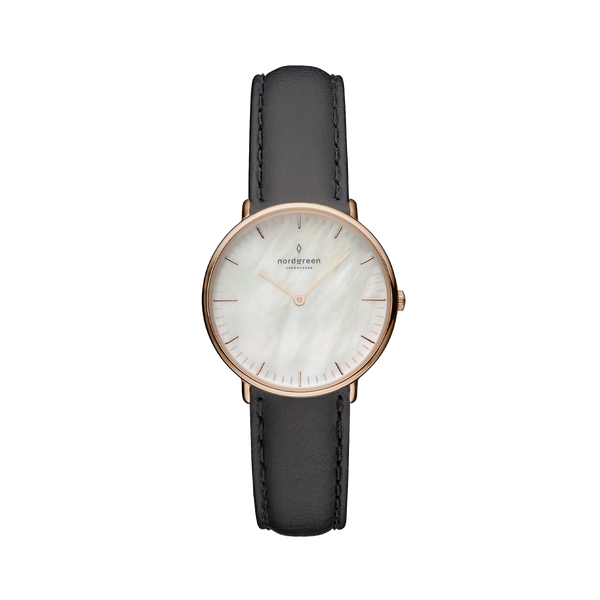 Nordgreen Native 28mm Mother of Pearl Gold Watch