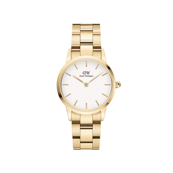 Daniel Wellington Iconic Link 32 Gold and White Watch