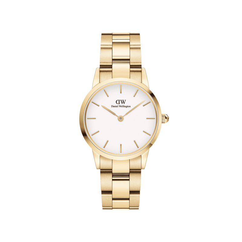 Daniel Wellington Iconic Link 32 Gold and White Watch