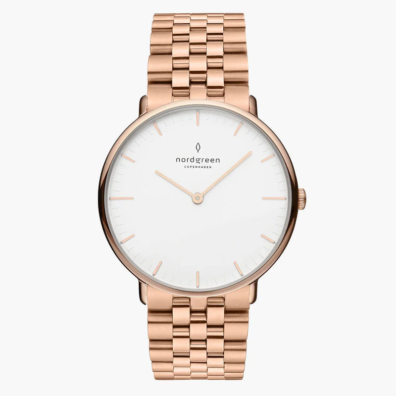 Nordgreen Native Rose Gold 32mm