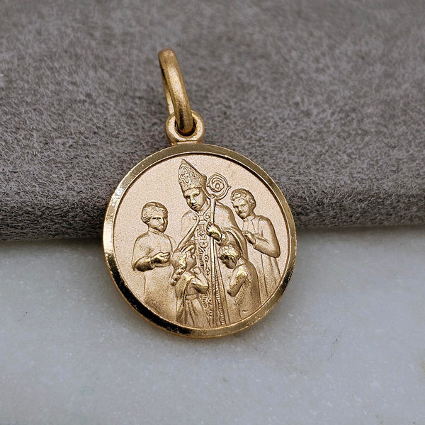 9ct Yellow Gold Confirmation Medallion