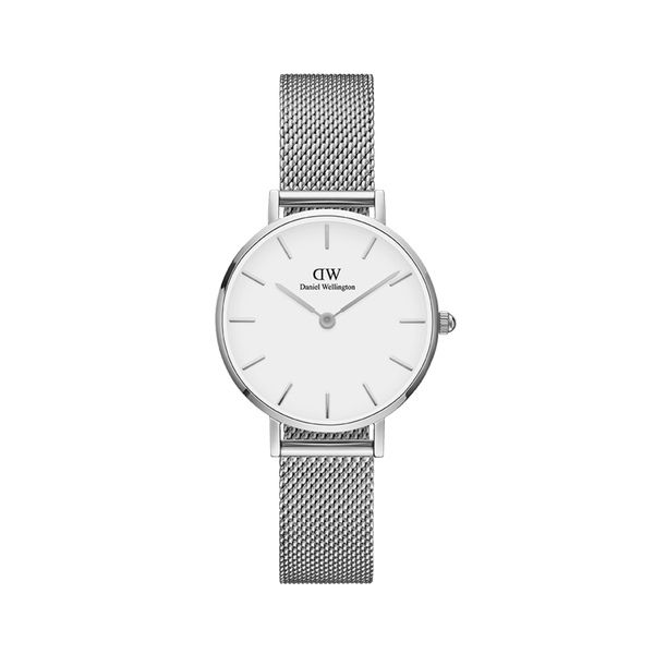Daniel Wellington Petite 32 Silver and White Watch