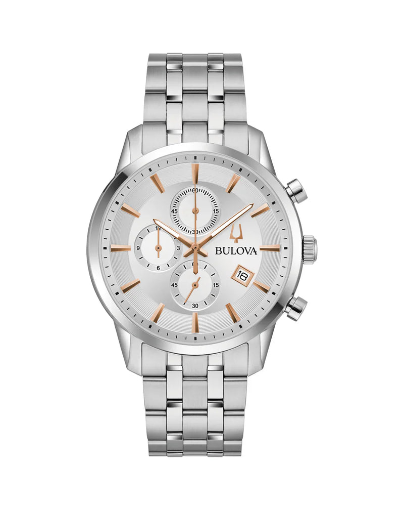 Bulova Chronograph Watch, 41mm
