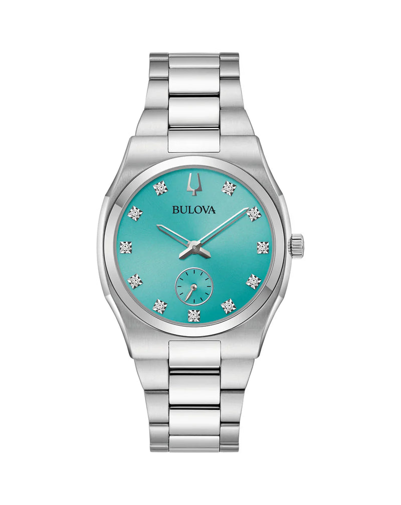 Bulova Classic Surveyor Diamond Watch, 34MM