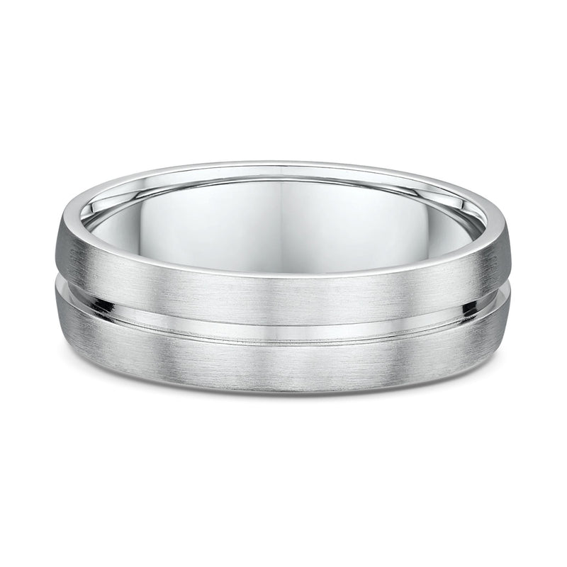 9ct White Gold Wedding Ring