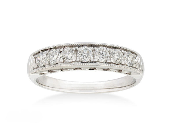 18ct White Gold Diamond Dress ring, 0.50ct total