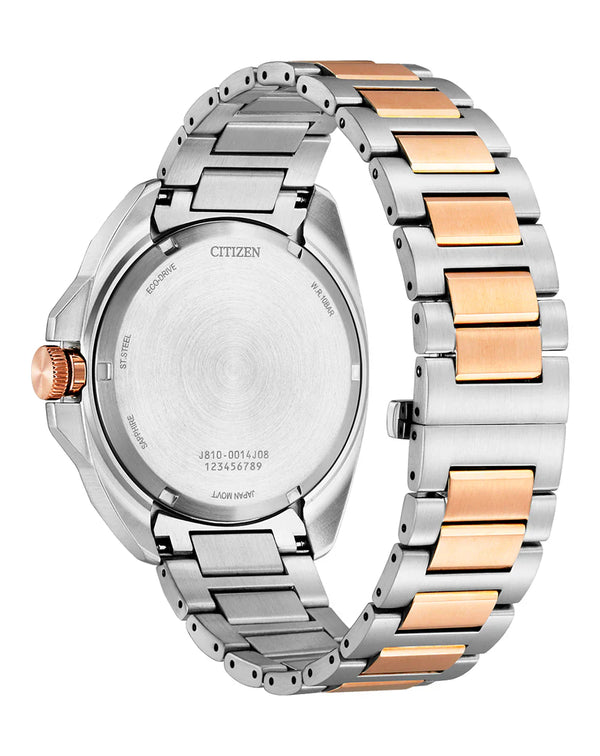 Citizen Eco-Drive Blue Dial Watch, 42mm