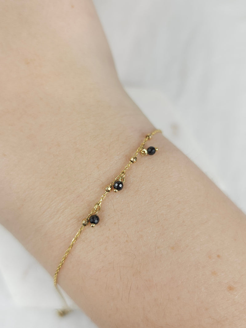 9ct Yellow Gold Ball Bracelet, 20cm
