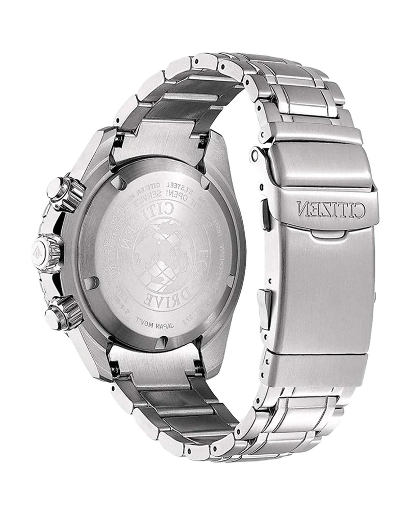 Citizen Eco-Drive Chronograph Black Dial Watch, 43mm