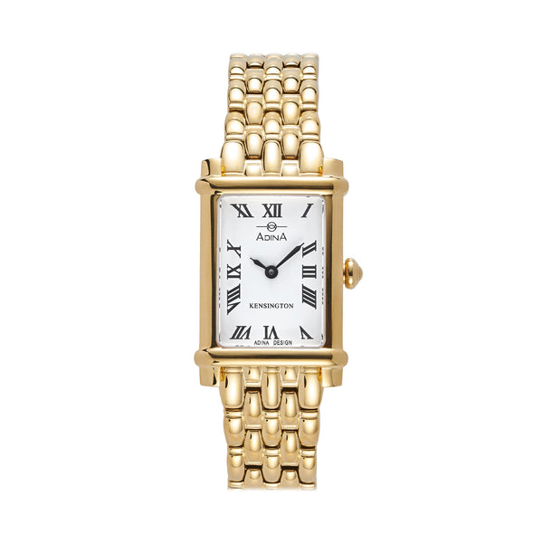 Adina Kensington Tank style Dress Watch, CT130G1RB