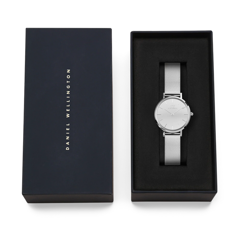 Daniel Wellington Petite Reflection 28 Silver Watch