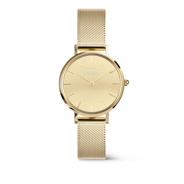 Daniel Wellington Petite Reflection 28 Mirror Gold Watch