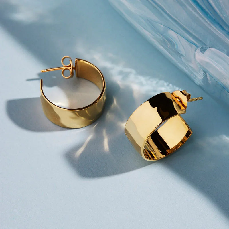 NAJO La Dolce Vita Hoop Earring Gold