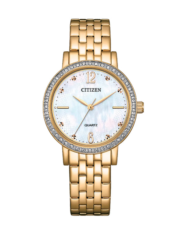 Citizen Mother of Pearl Dial Watch, 31 mm