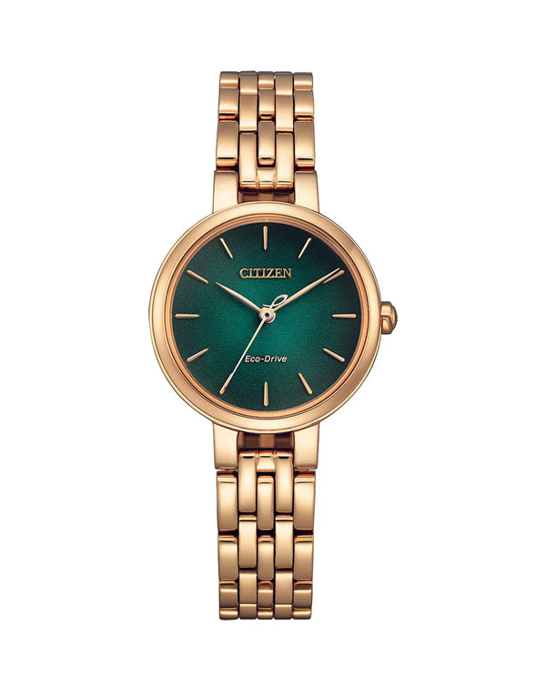 Citizen Eco-Drive Green Diam Watch, 27mm
