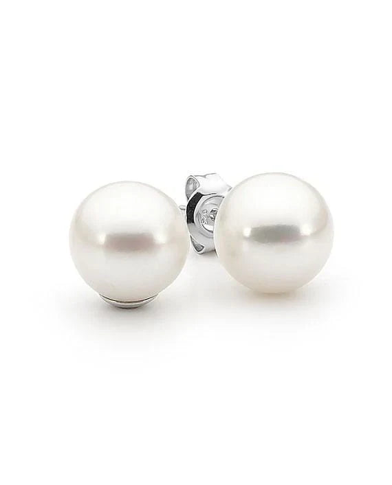 Sterling Silver 7mm Freshwater Pearl stud earrings