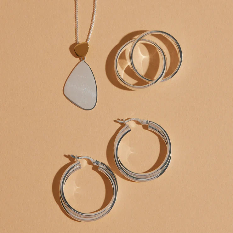 Najo Duet Hoop Earrings