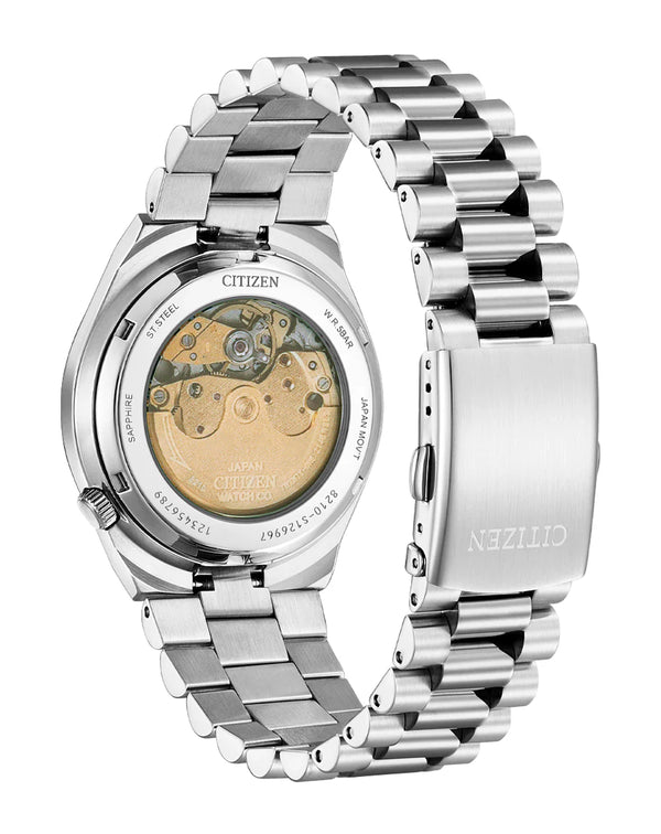 Citizen 'Tsuyosa' Automatic Green Dial Watch, 40mm