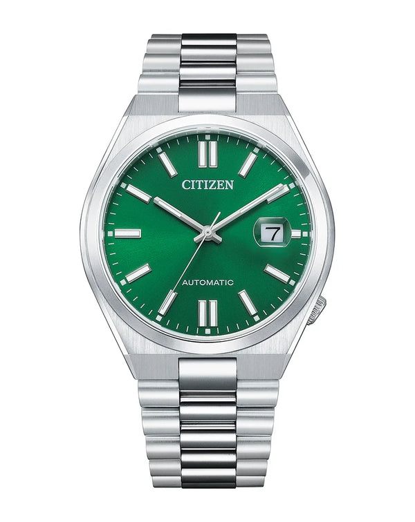 Citizen 'Tsuyosa' Automatic Green Dial Watch, 40mm