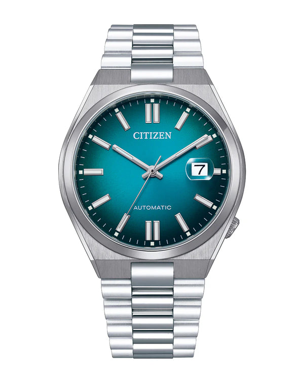 Citizen 'Tsuyosa' Automatic Lake Green Dial Watch, 40mm