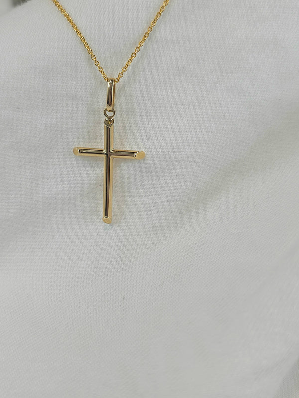 9ct Yellow Gold Cross