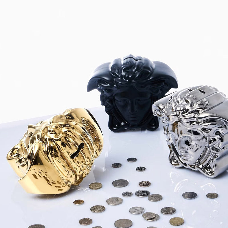 Versace Medusa Black Money Box
