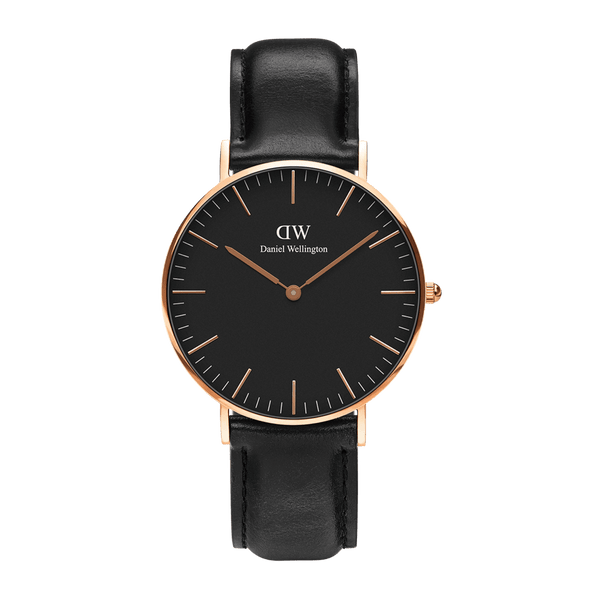 Daniel Wellington Classic 40 Sheffield Rose Gold and Black Watch