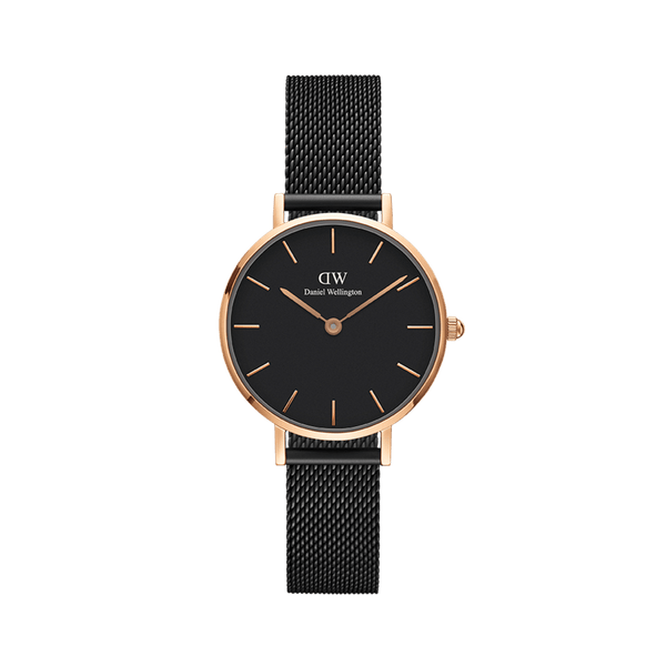 Daniel Wellington Petite 32 Ashfield Rose Gold and Black Watch