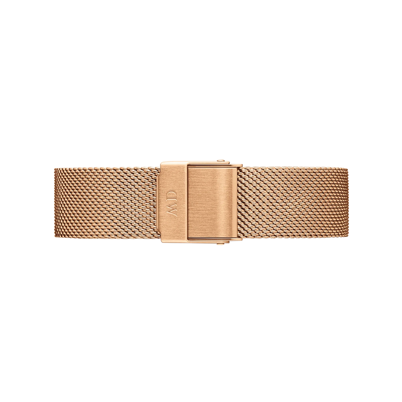 Daniel Wellington Petite Melrose 36 Rose Gold and White Watch