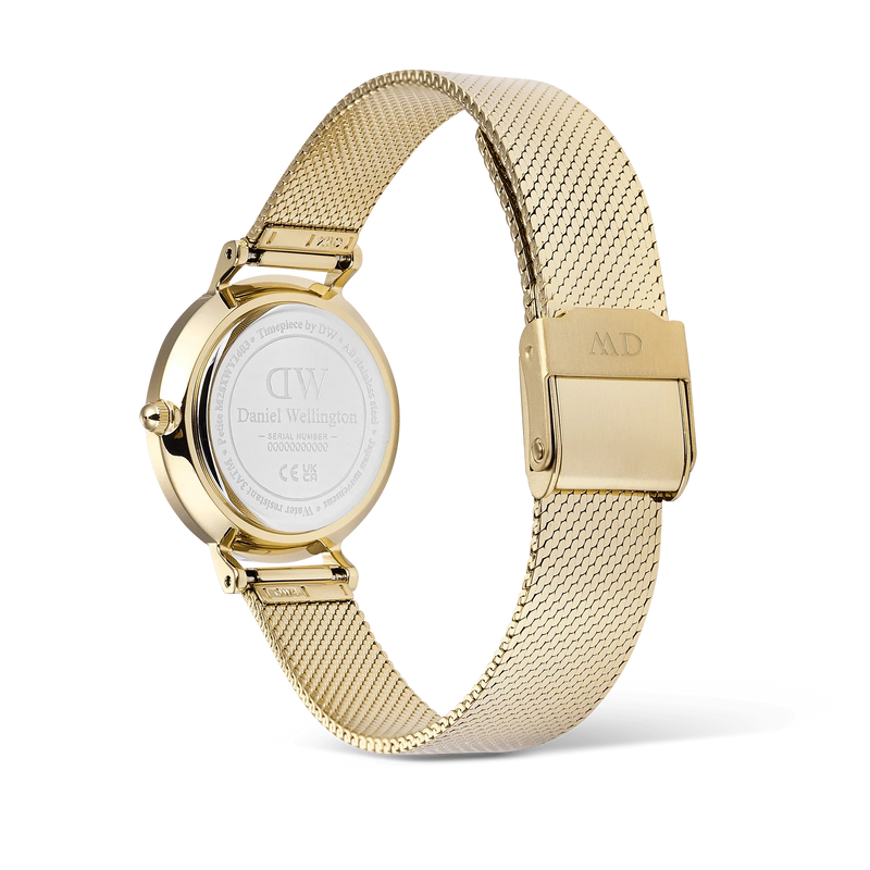 Daniel Wellington Petite Reflection 28 Mirror Gold Watch