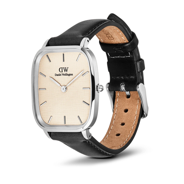 Daniel Wellington Marlon Sheffield 32x24 Linen and Black Watch