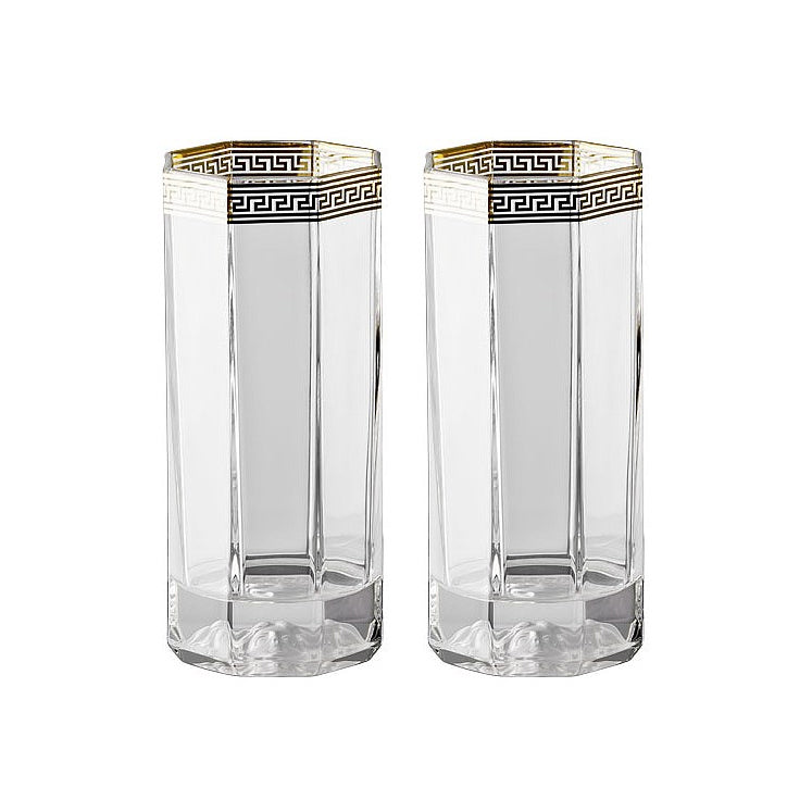 Versace Medusa Lumiere D'Or Long Drink Pair