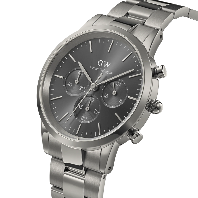 Daniel Wellington Iconic Chronograph 42 Graphite Watch