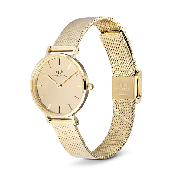 Daniel Wellington Petite Reflection 28 Mirror Gold Watch