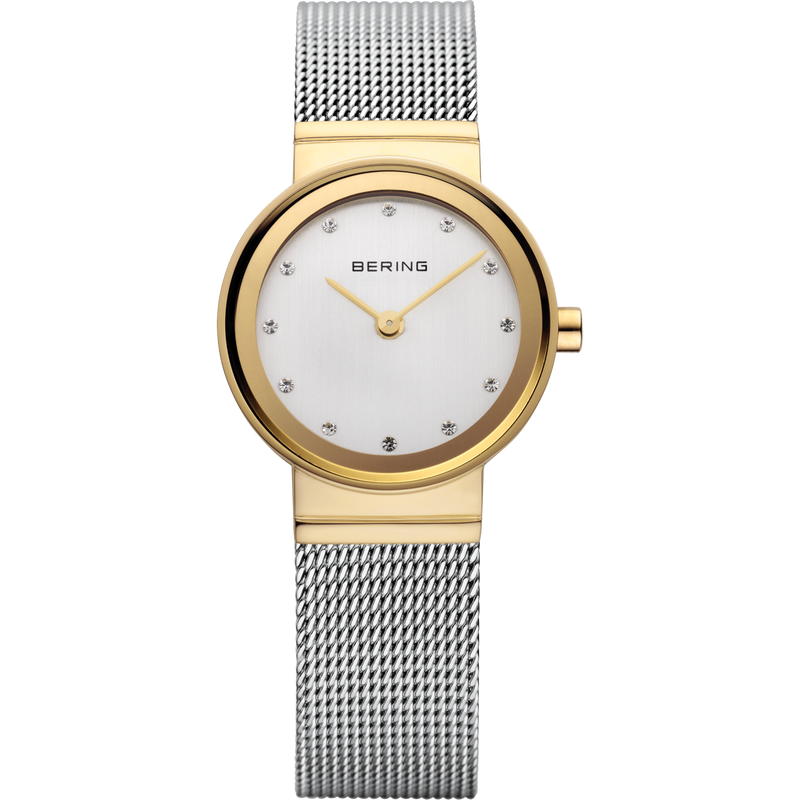 Bering Classic Polished Gold Watch