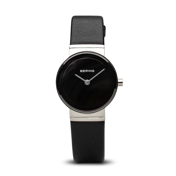 Bering Classic Brushed Silver Black Watch