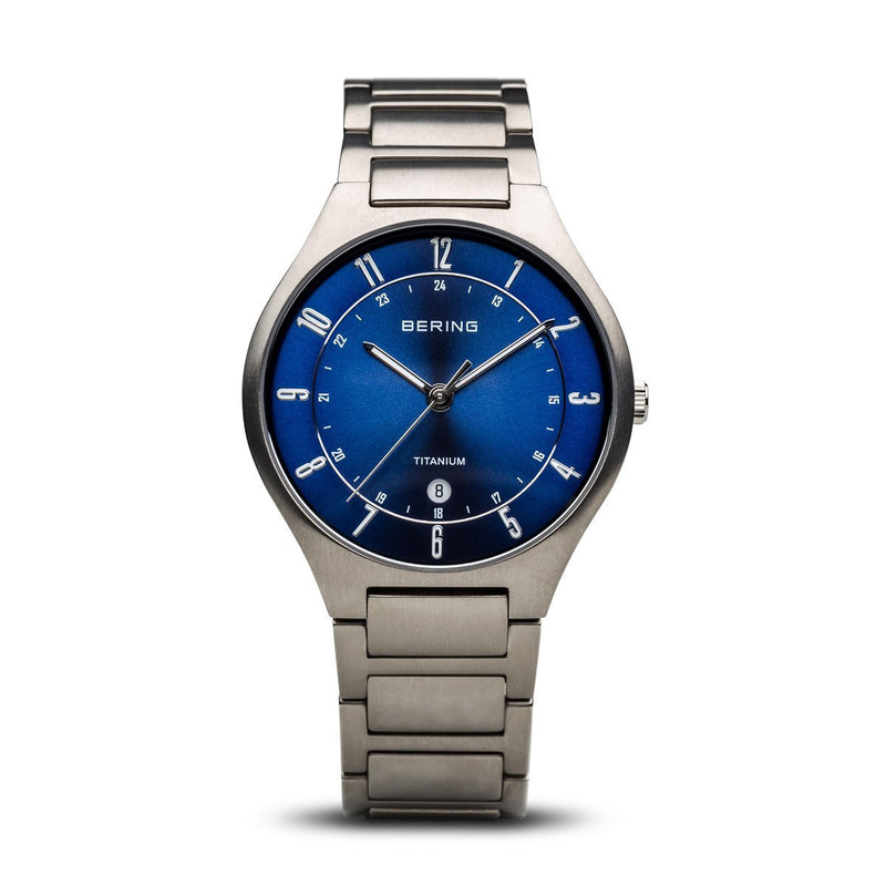 Bering Titanium Brushed Silver