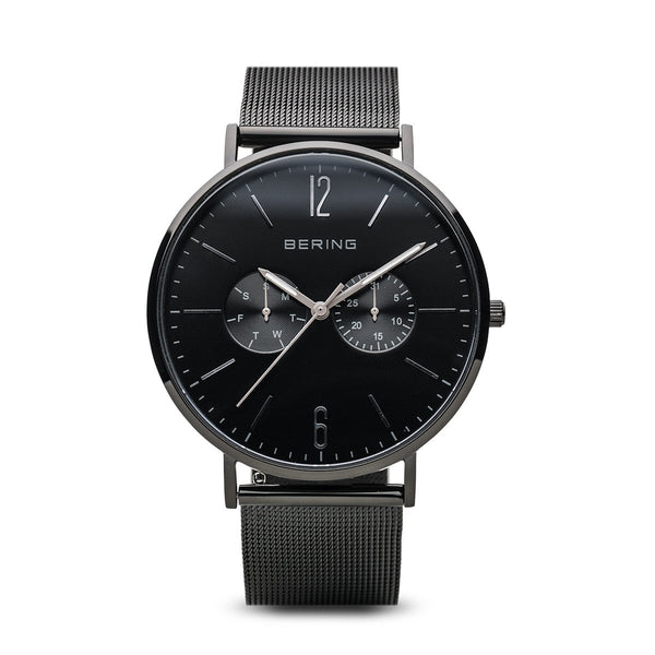 Bering Classic Polished Black Watch