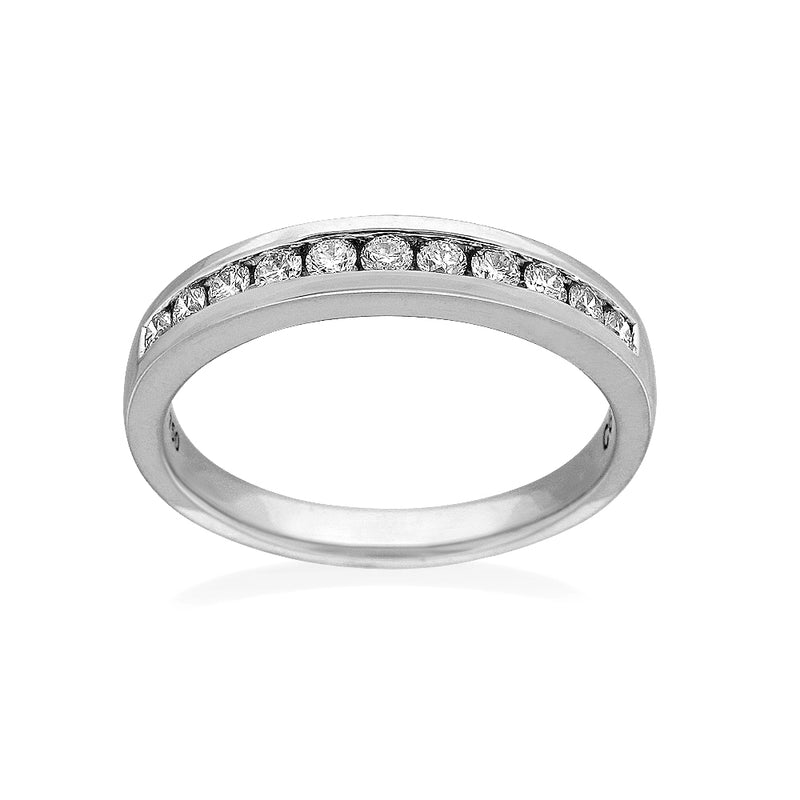 18 carat Channel Set Diamond Wedding / Eternity Ring, 0.22 carats.