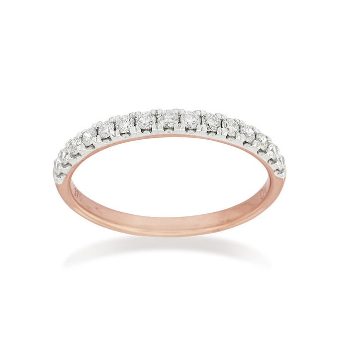 18 carat Claw Set Diamond Wedding / Eternity Ring, 0.33 carats.