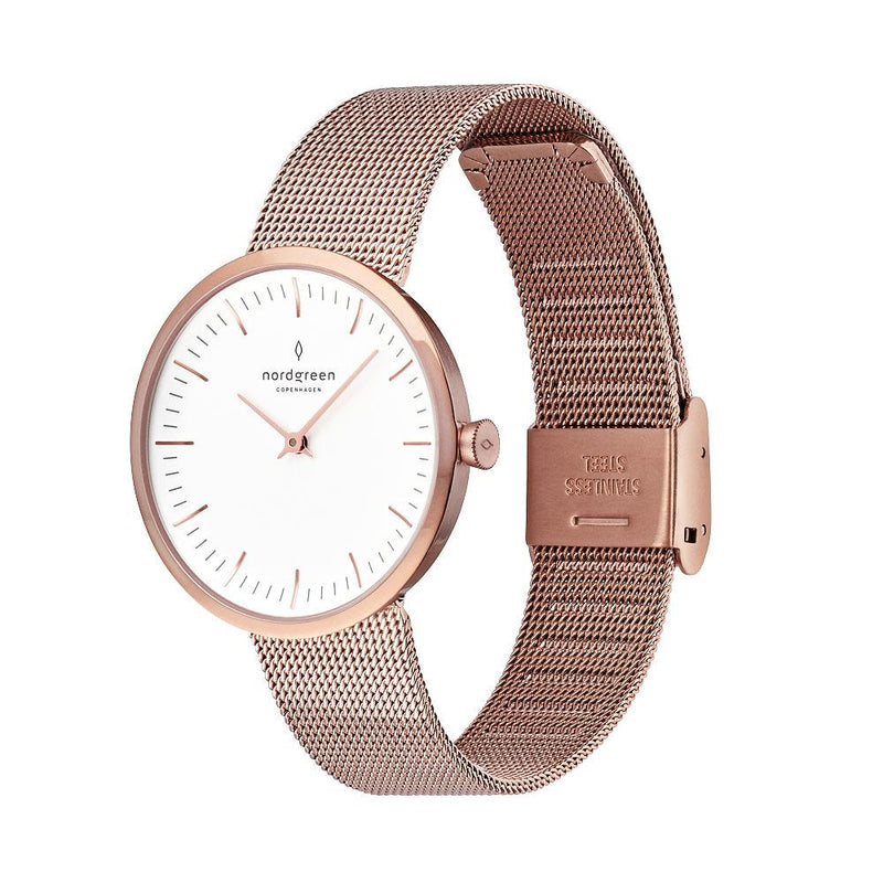 Nordgreen Infinity 32mm Rose Gold Watch