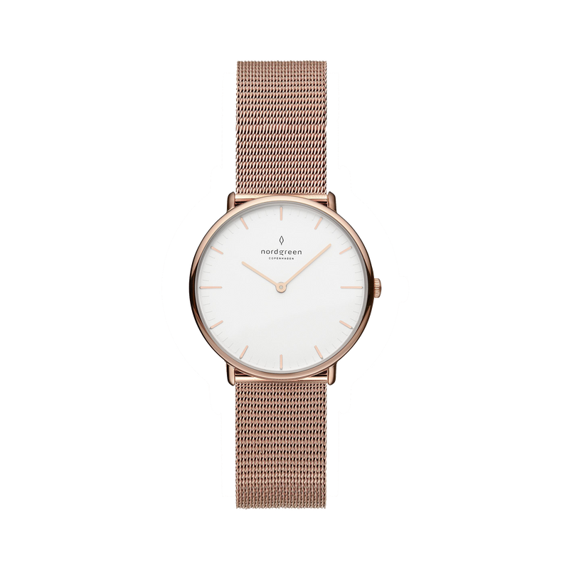 Nordgreen Women's Native 28mm Rose Gold Watch