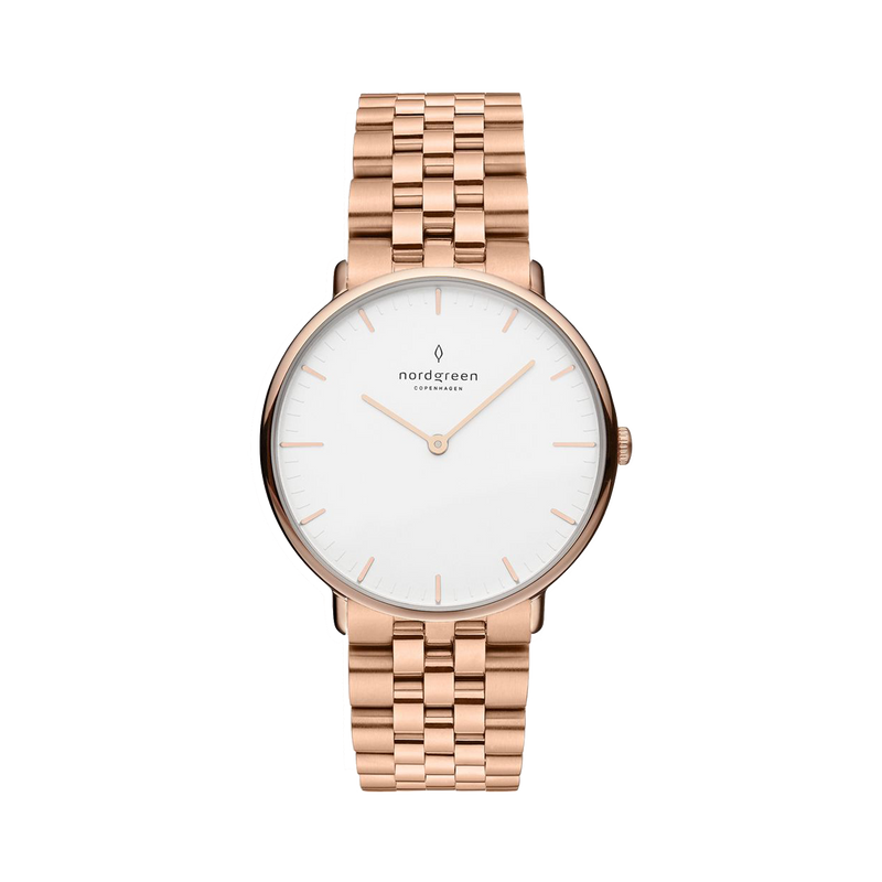 Nordgreen Women's Native 32mm Rose Gold Watch